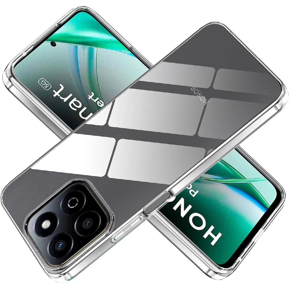 Xeptio Invisible Bumper Honor 200 Smart 5G - Transparent