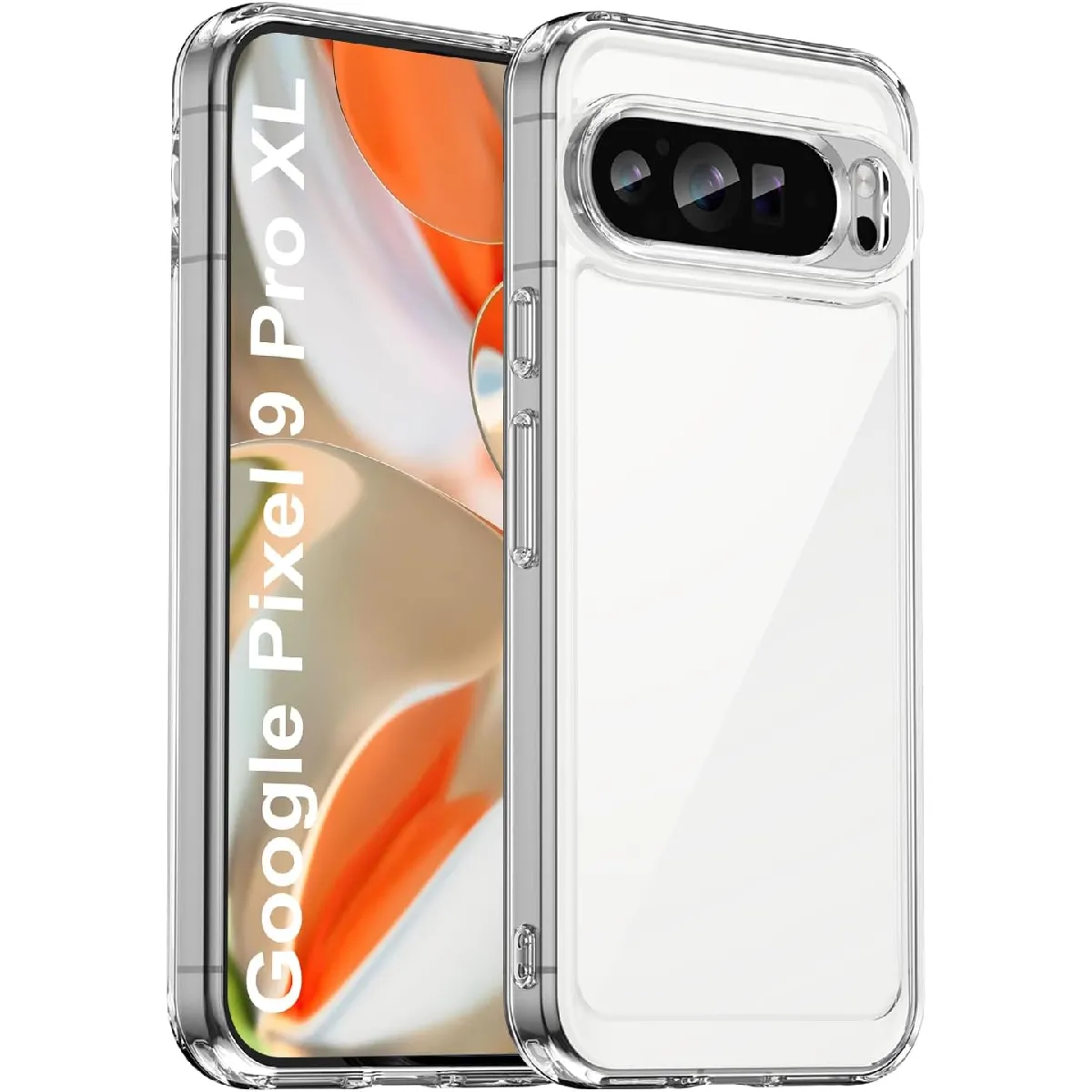 Xeptio Coque Souple En Tpu Google Pixel 9 Pro Xl 5G - Transparent
