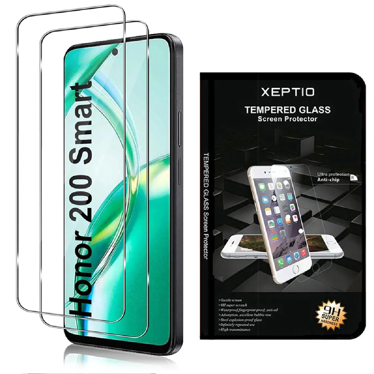 Xeptio Protection D'écran En Verre Trempé Pour Honor 200 Smart 5G - Lot De 2
