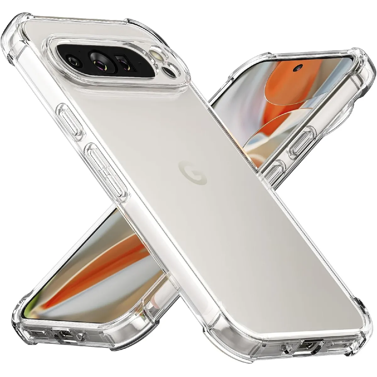 Xeptio Transparent Google Pixel 9 Pro Xl 5G Coque Tpu Protection E - Neuf - Image 2