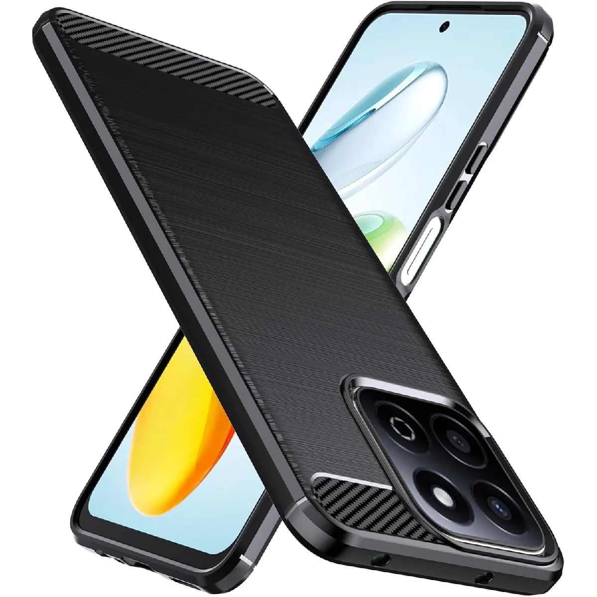 Xeptio Noir Coque Honor 200 Smart 5G