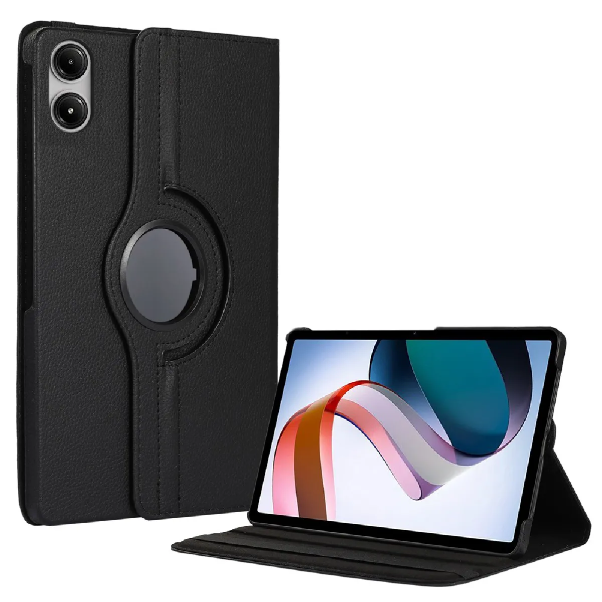 Xeptio Noir Housse Tablette Rotative Pour Xiaomi Redmi Pad Pro
