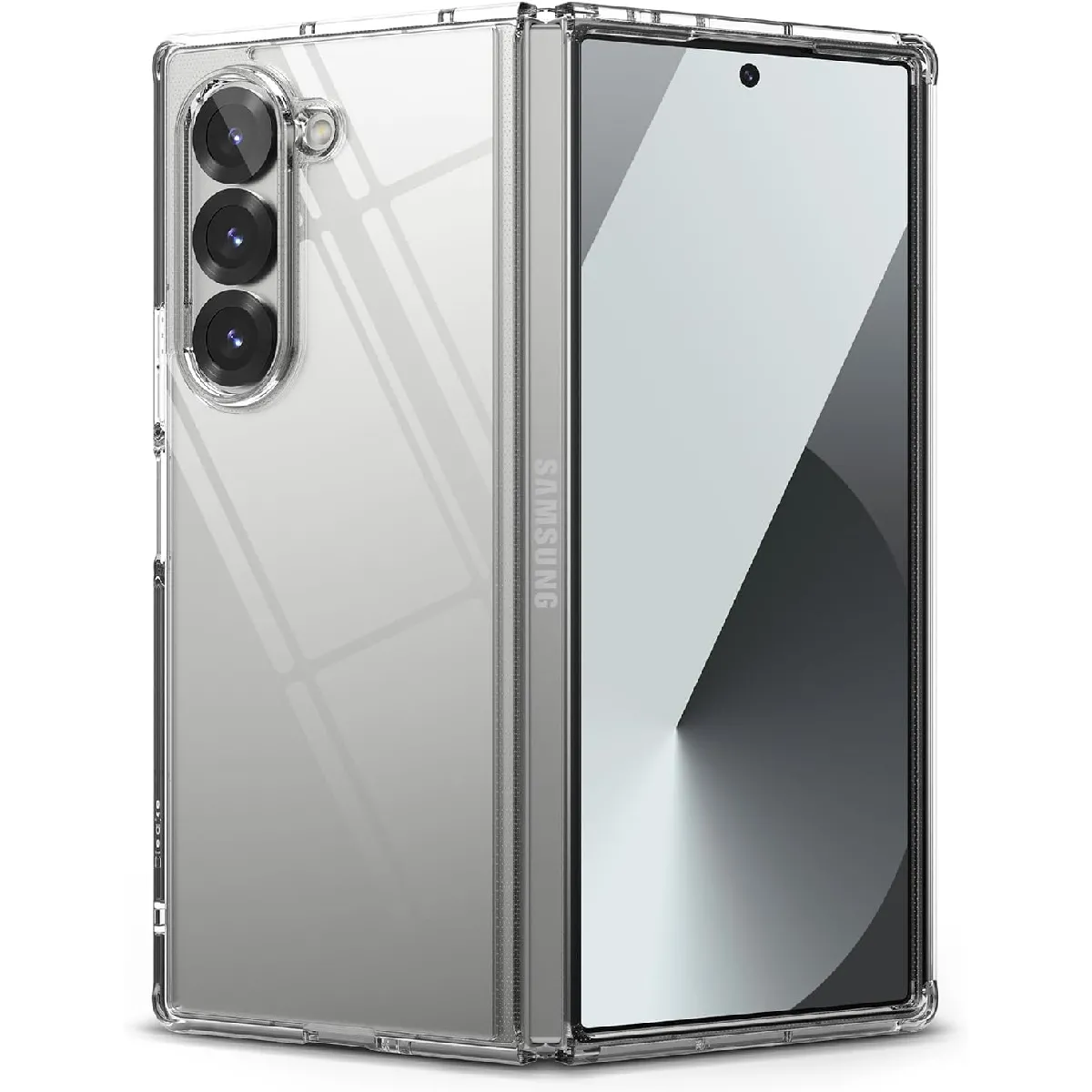 XEPTIO - Coque de protection pour Samsung Galaxy Z Fold 6 5G - Gel TPU - Transparente - Image 3