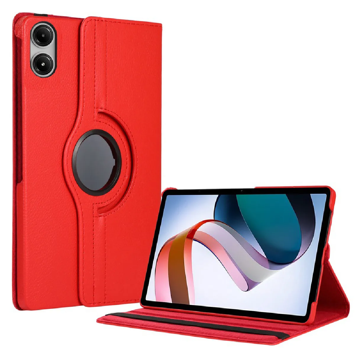 Xeptio Rouge Housse Tablette En Similicuir Pour Xiaomi Redmi Pad Pro