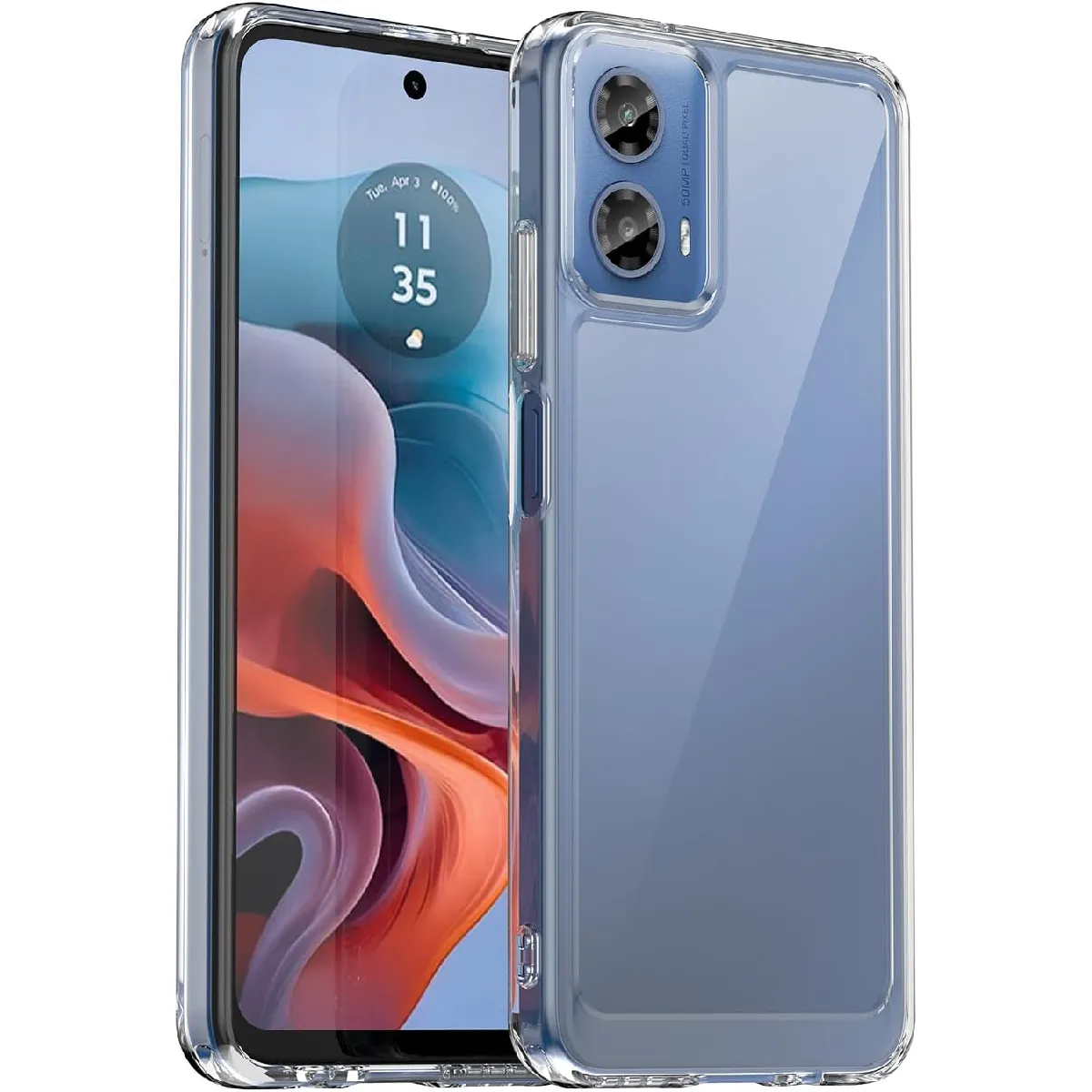 Xeptio Coque Motorola Moto G85 5G - Transparente