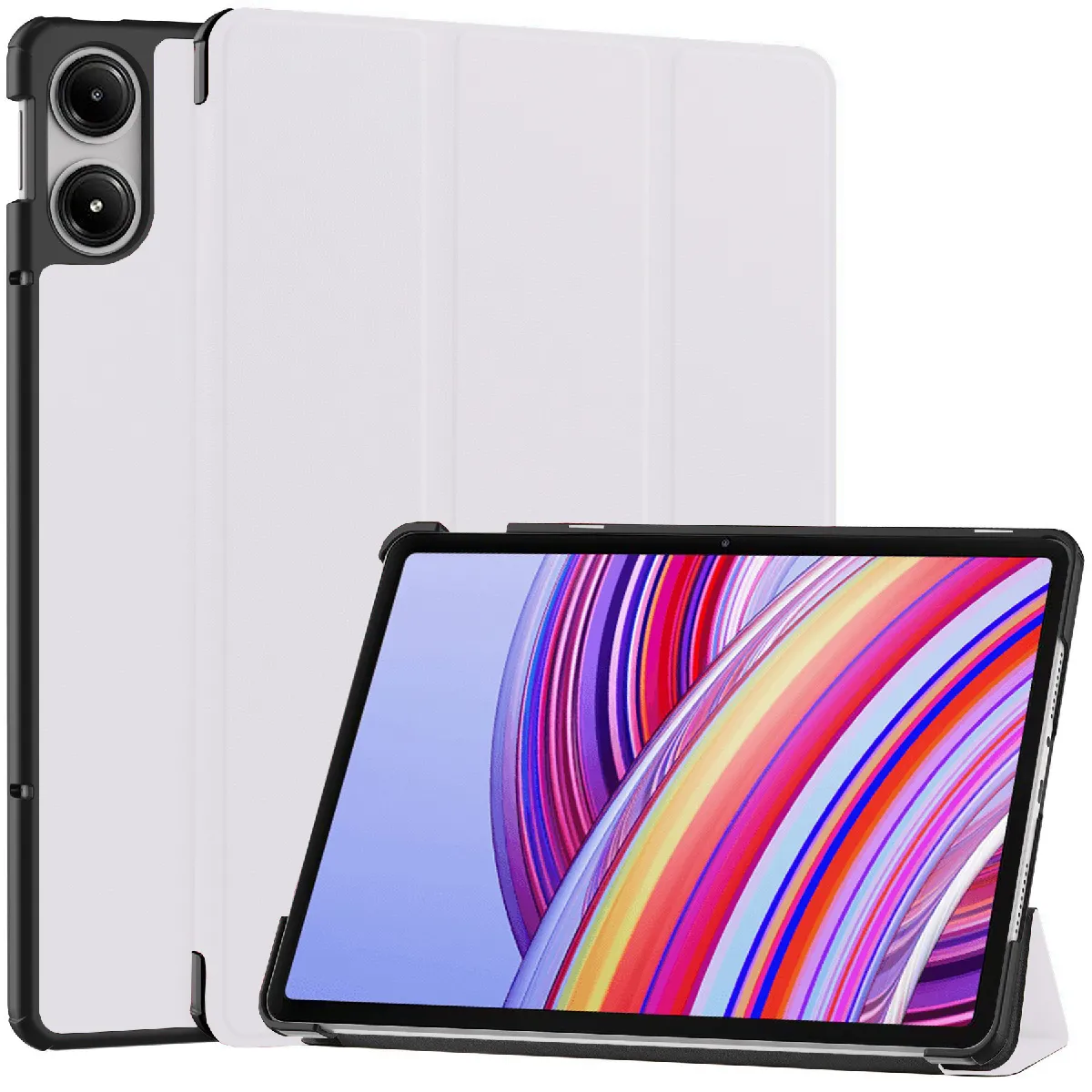 Xeptio Blanc Étui Tablette Smartcover Pour Xiaomi Redmi Pad Pro