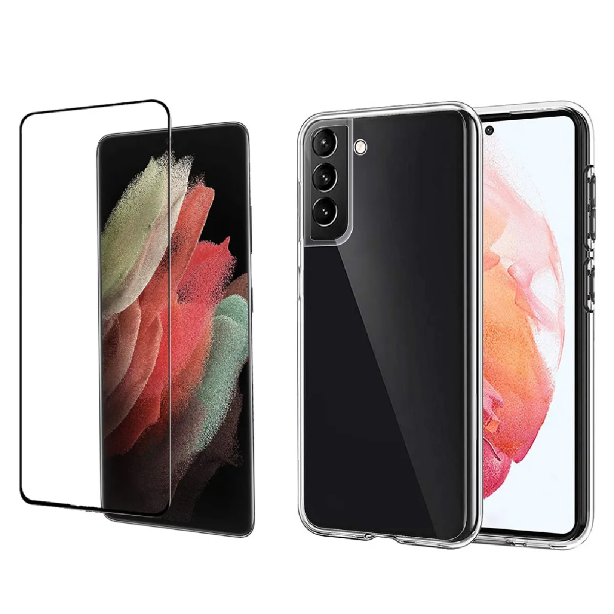 Xeptio Pack Coque Et Verre Trempé Pour Samsung Galaxy S24 Fe 5G