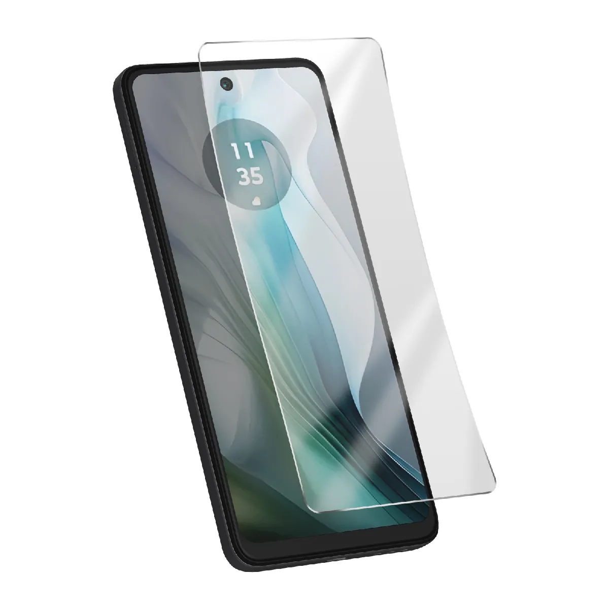 Avizar Protection Écran Pour Motorola Moto E14 Hybride Flexible Incassable Transparent