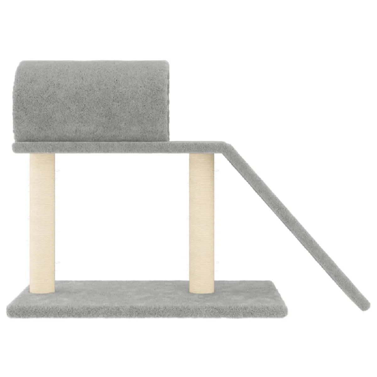 Meilleurs prix pour Arbres à chat avec tunnel et échelle clair 55,5 cm gris 02_0022799