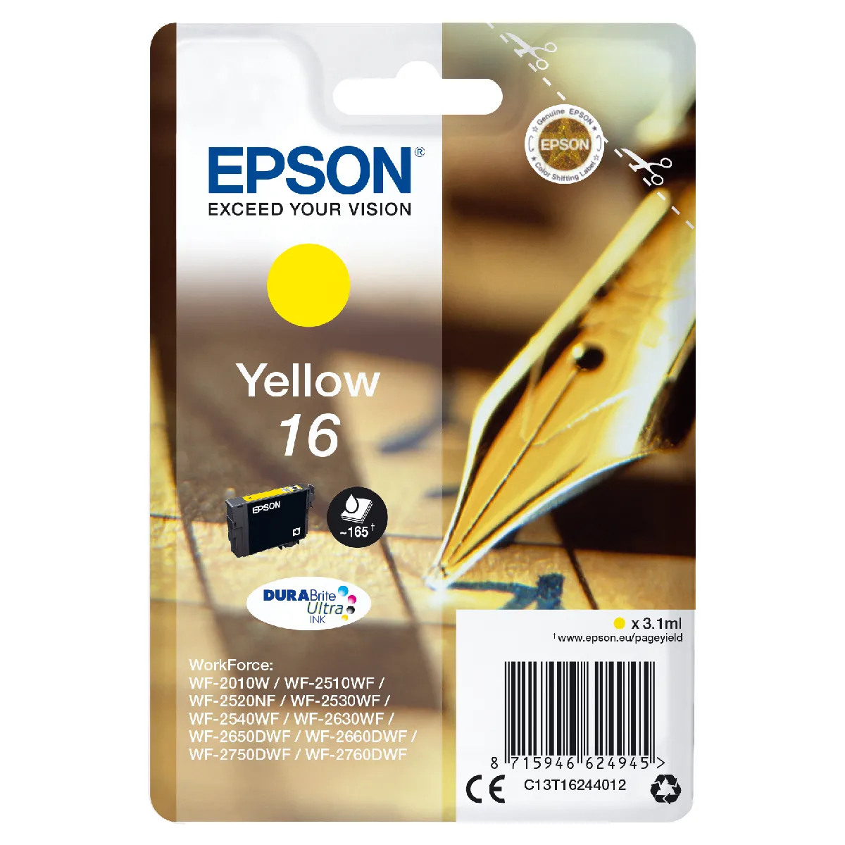 EPSON DURABRITE Ultra Ink Jaune