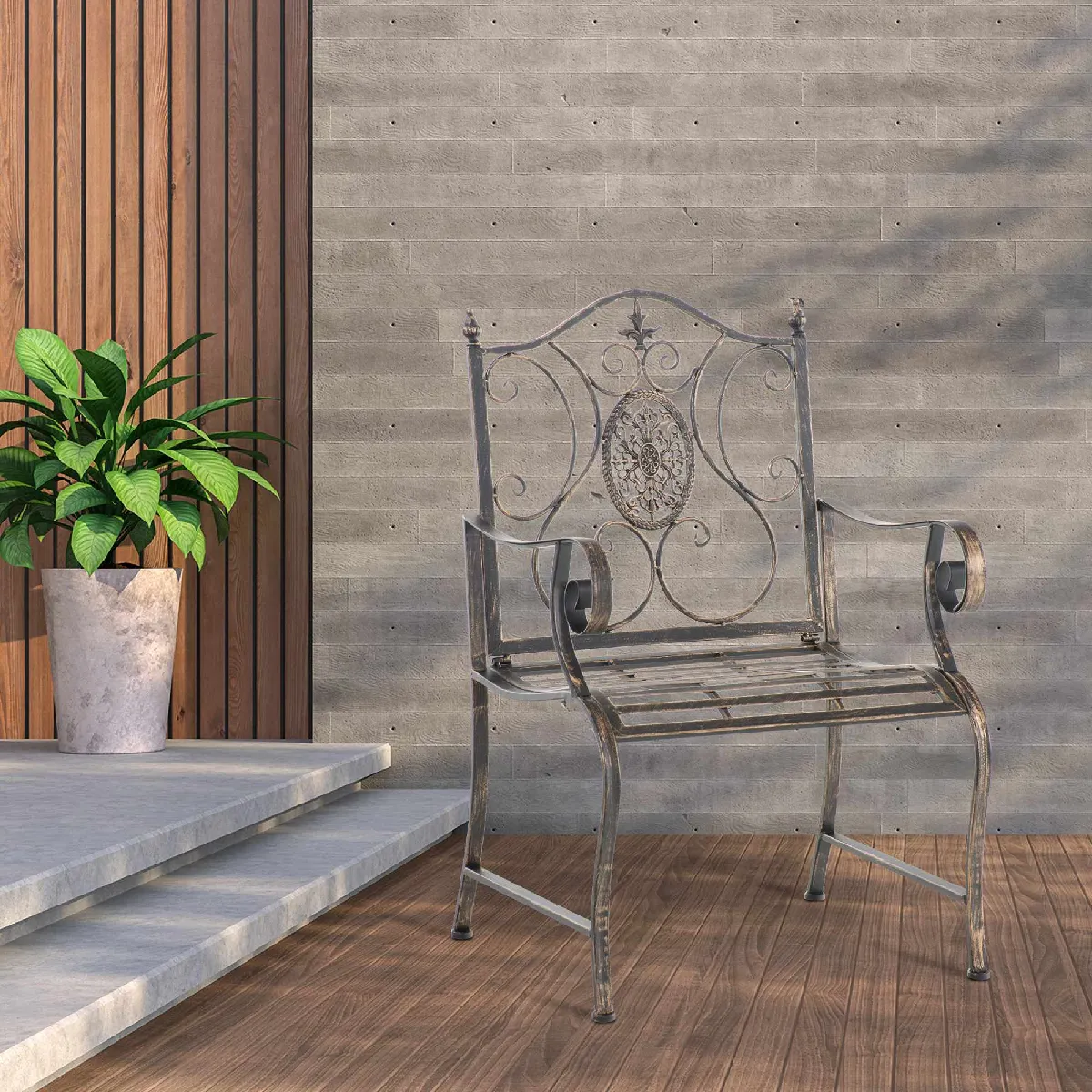 Chaise de jardin Punjab - vue 2
