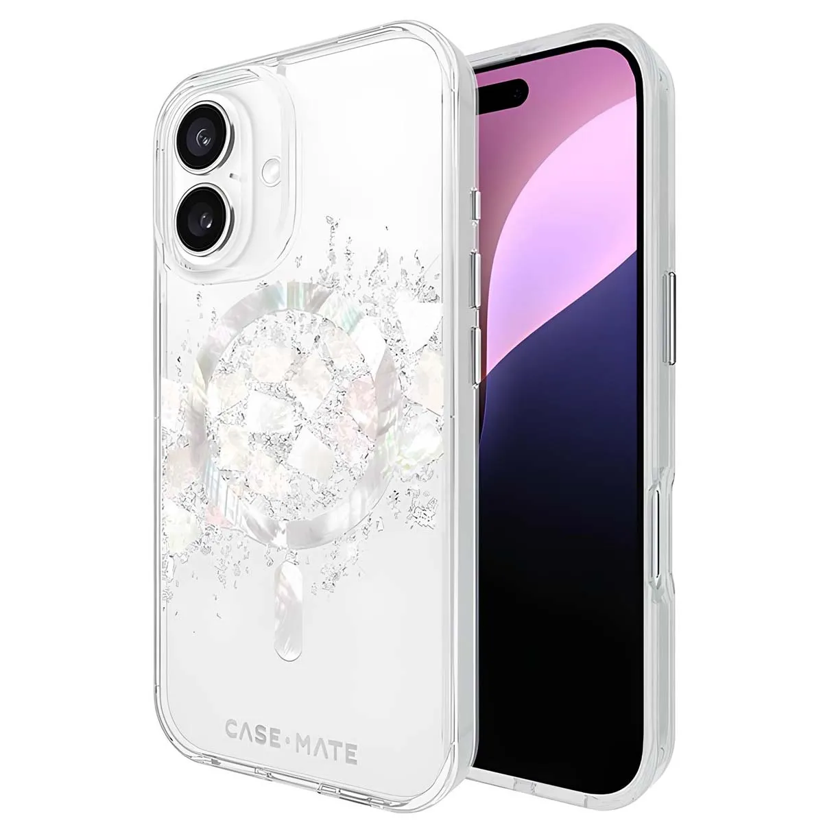 Case Mate Coque Pour Iphone 16 Magsafe Transparent