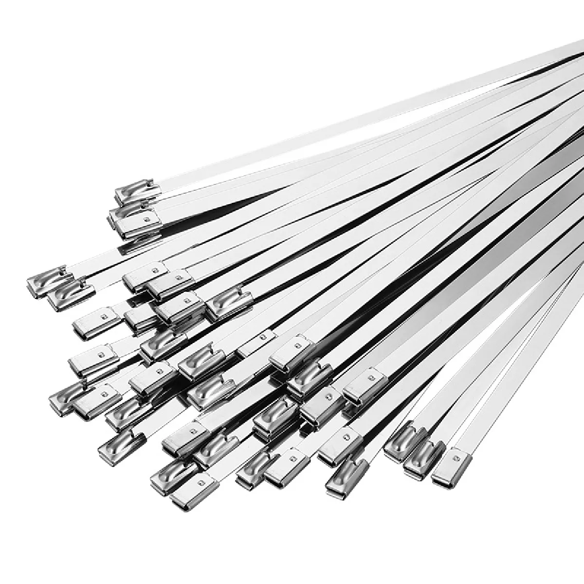 Inf Attaches Câble Inoxydable Paquet De 100