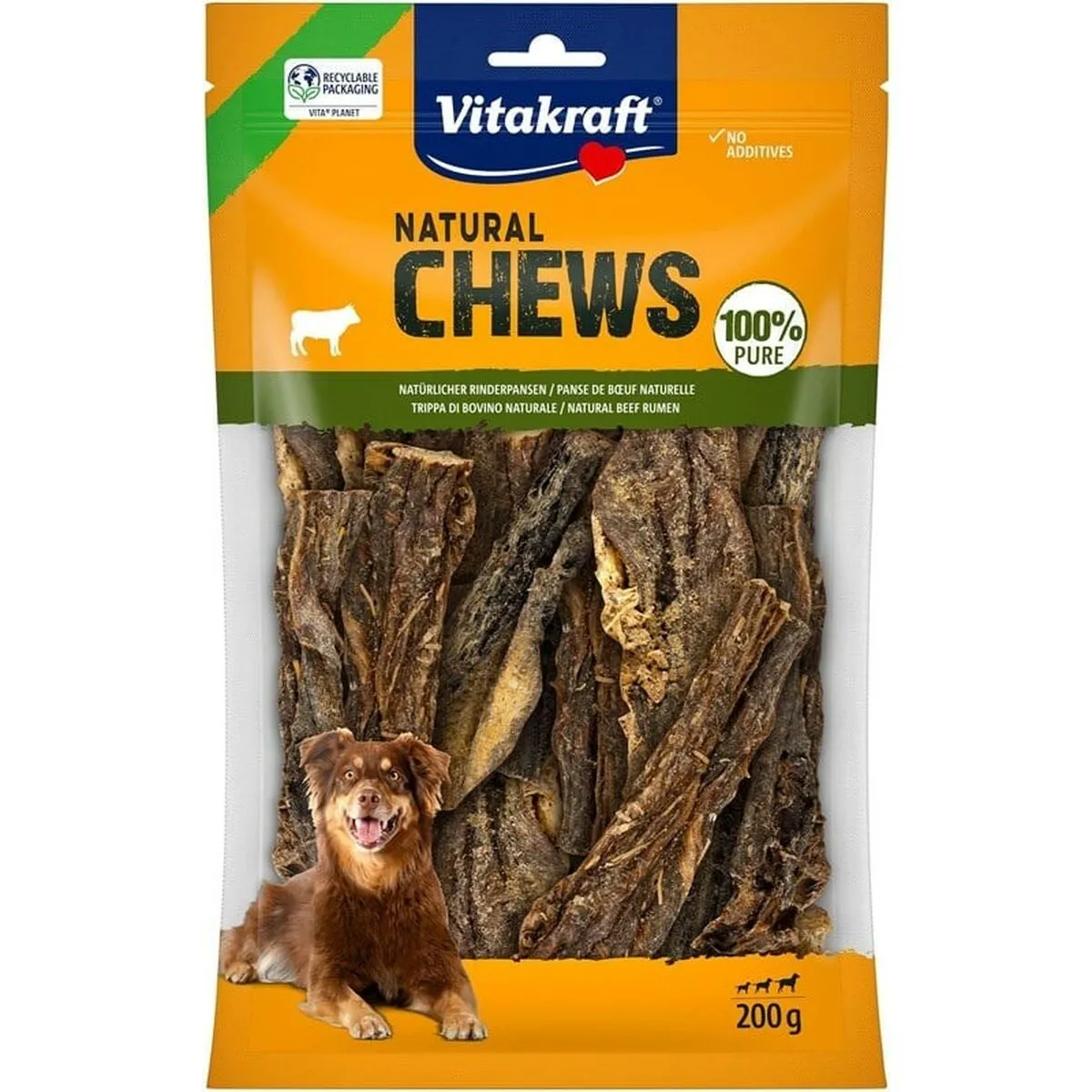 Comparer les prix de Snack pour chiens Vitakraft Viande de bœuf 200 g