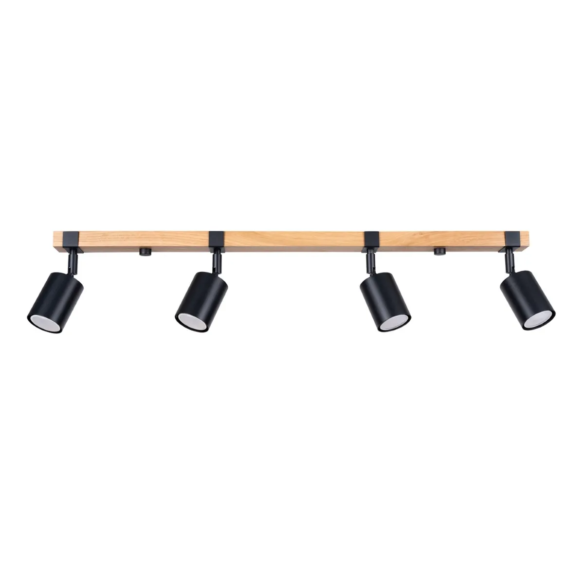 Sollux Spot Fager 4 lampes - Noir Sollux Spot Fager 4 lampes - Noir