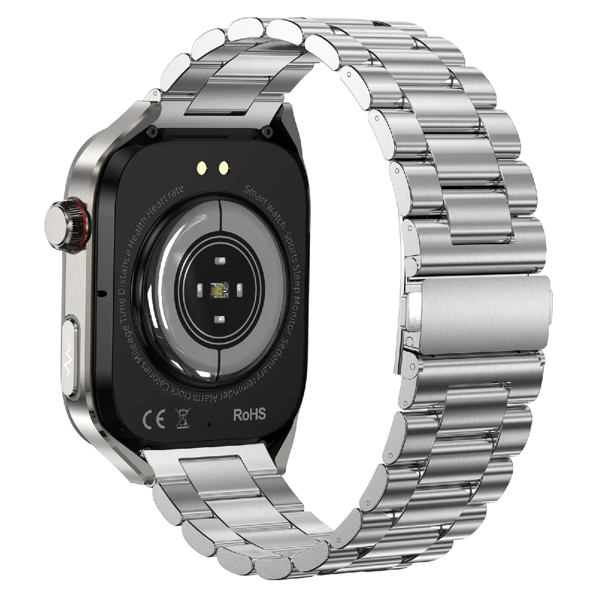 INF Bracelet connecté ECG Silver Montre connectée Rue du