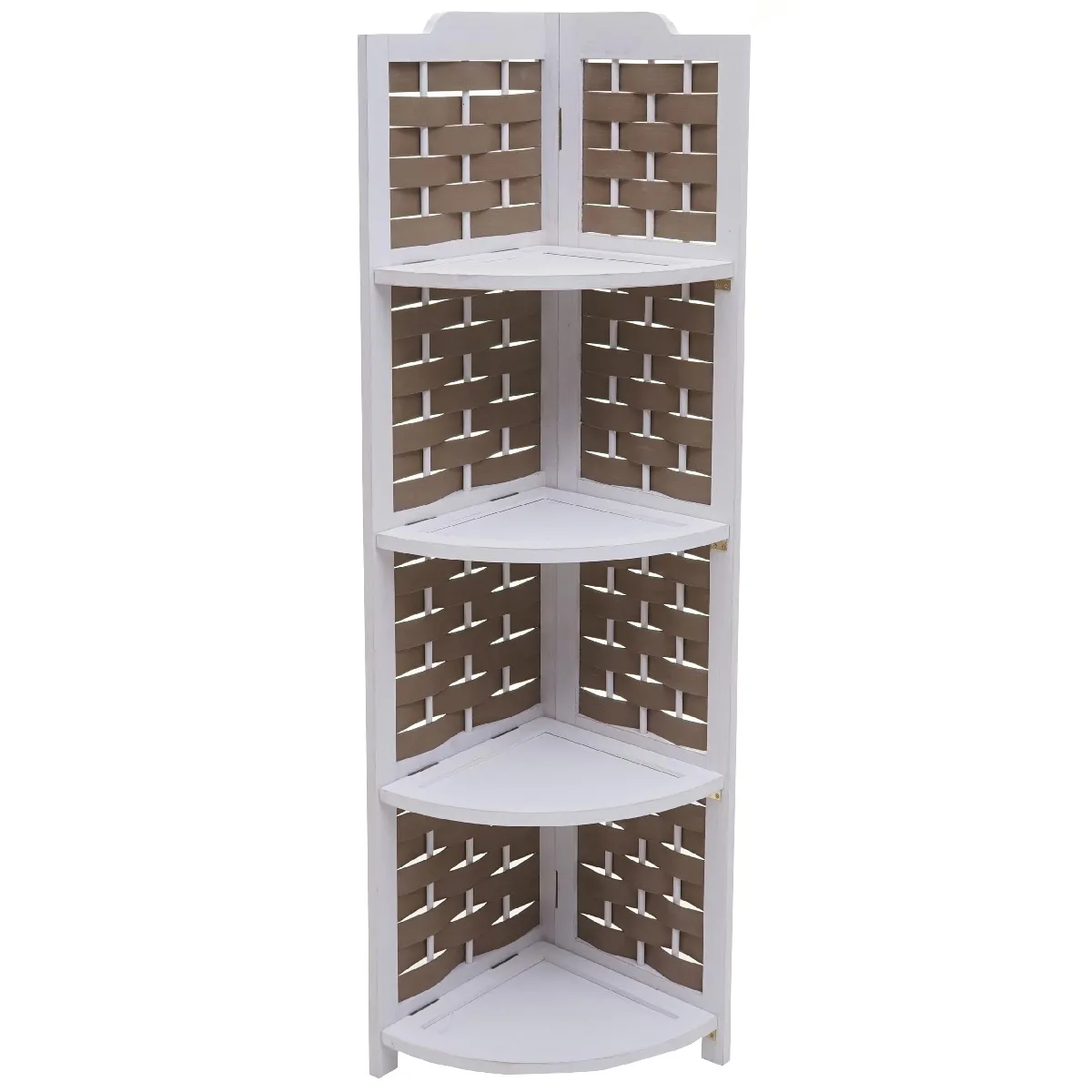Decoshop26 Étagère d'angle - Bois