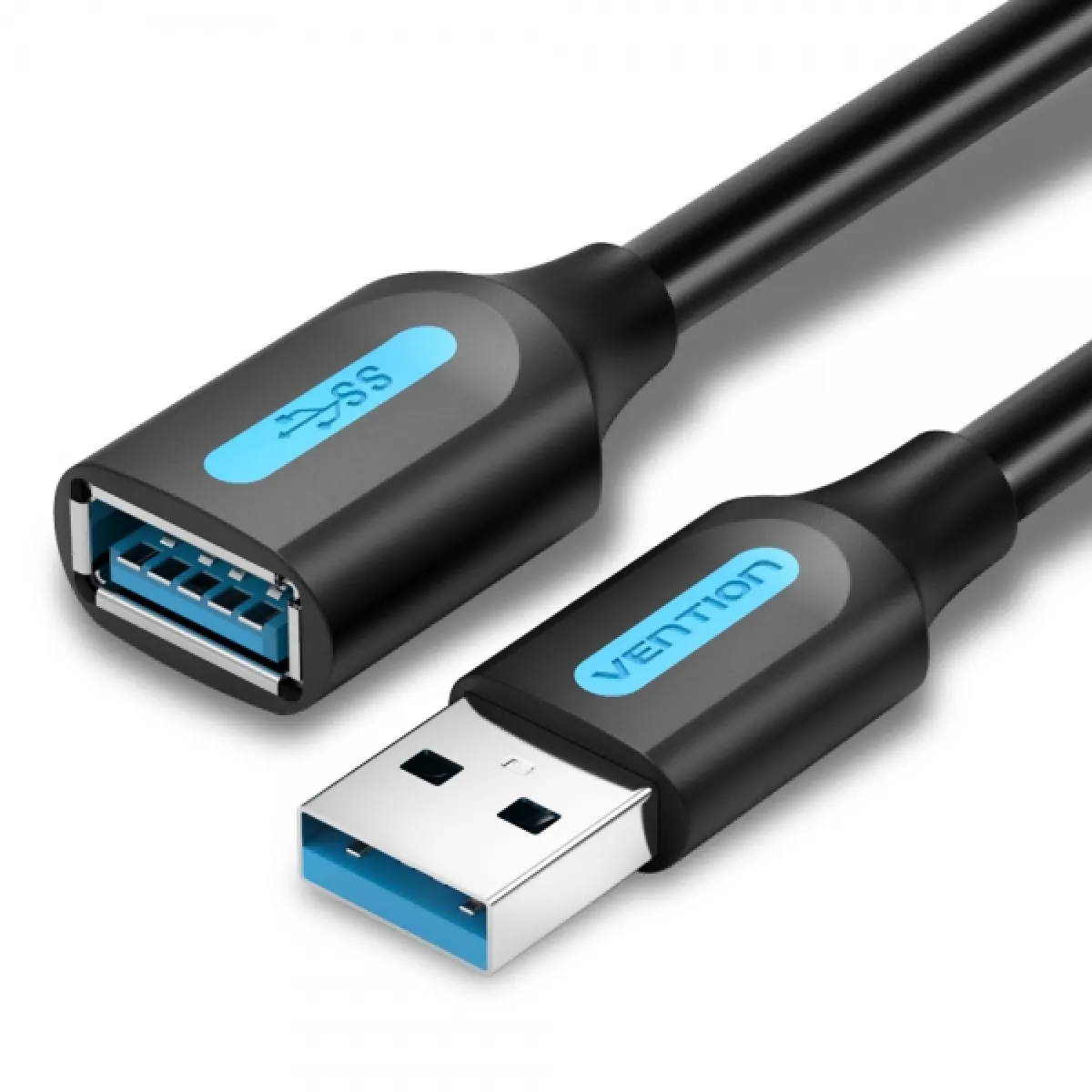 Vention Noir Usb 3.0 A Mâle Vers A Femelle