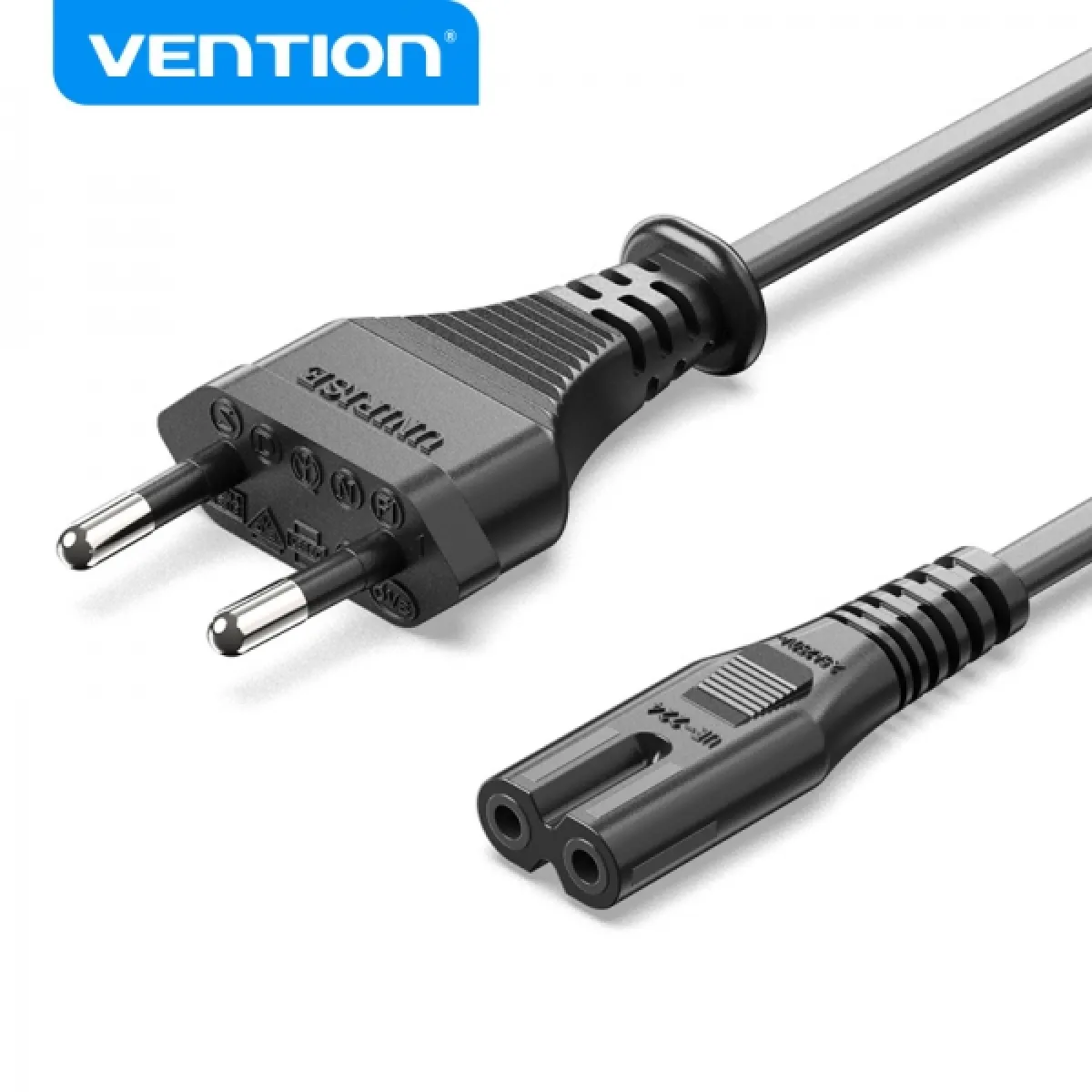 Vention Noir Câble D'alimentation 1,8 M
