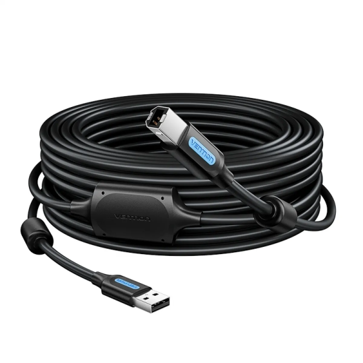 Vention Noir Câble Usb-A Vers Usb-B - 1 M