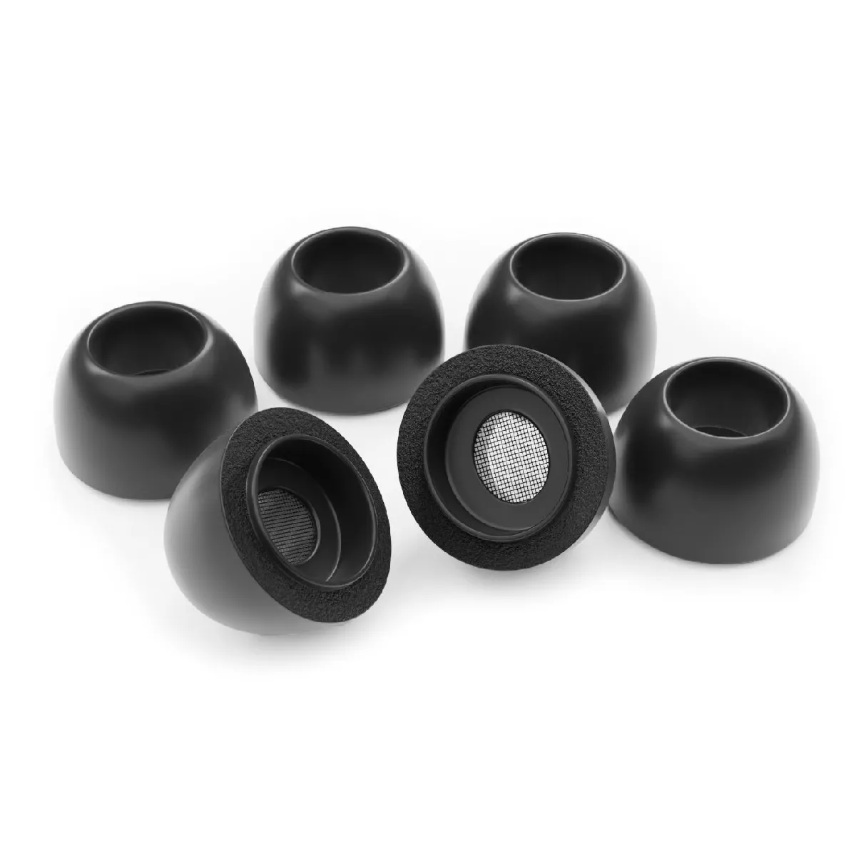 Okuli Memory Foam Ear Tips For Apple Airpods Pro - Black
