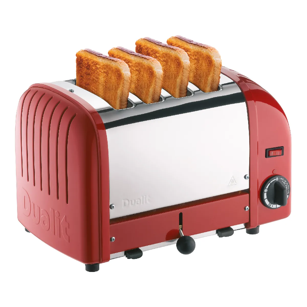 Non Communiqué Rouge Grille Pain Dualit Classic Vario 4 Fentes - Image 3