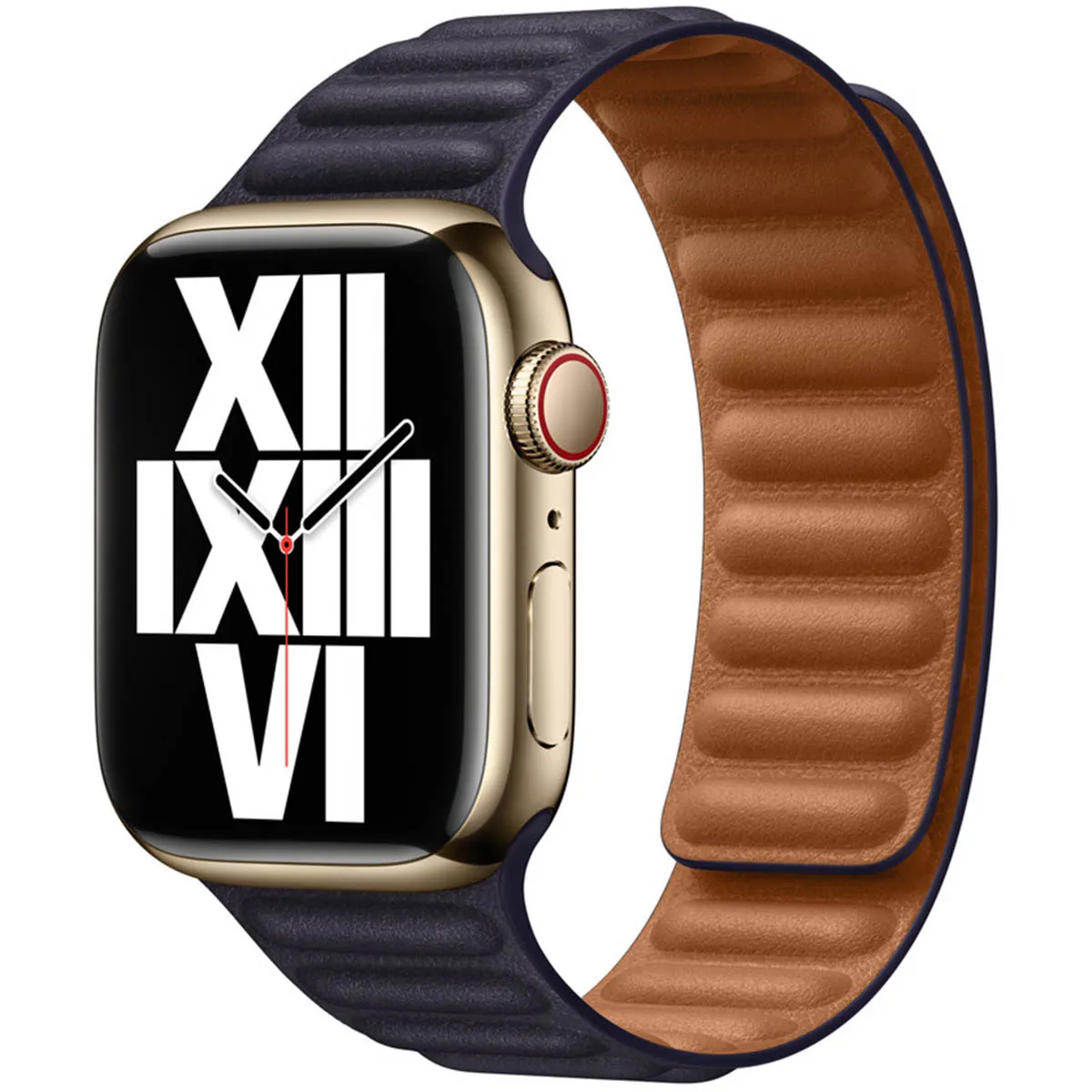 Apple Watch Leather Link Taille / Ink - vue 2