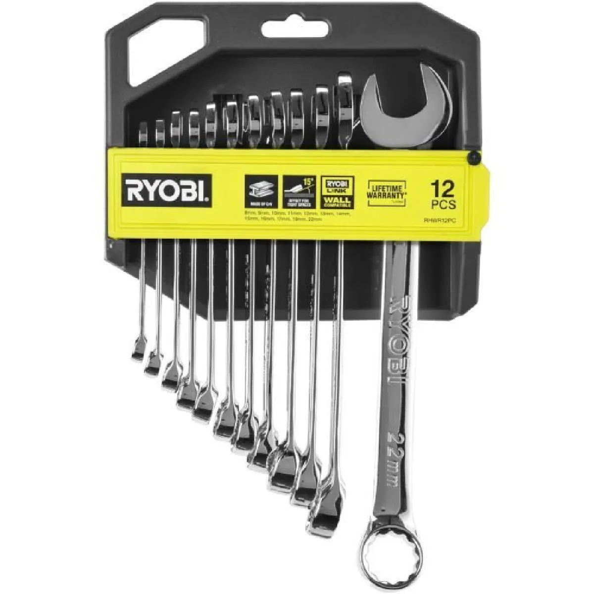 RYOBI Jeu de Clés à Double Extrémité