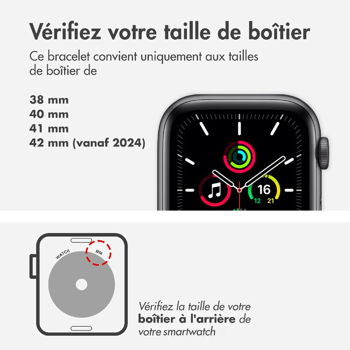 Apple Nike Sport Loop Band pour Apple Watch Cargo