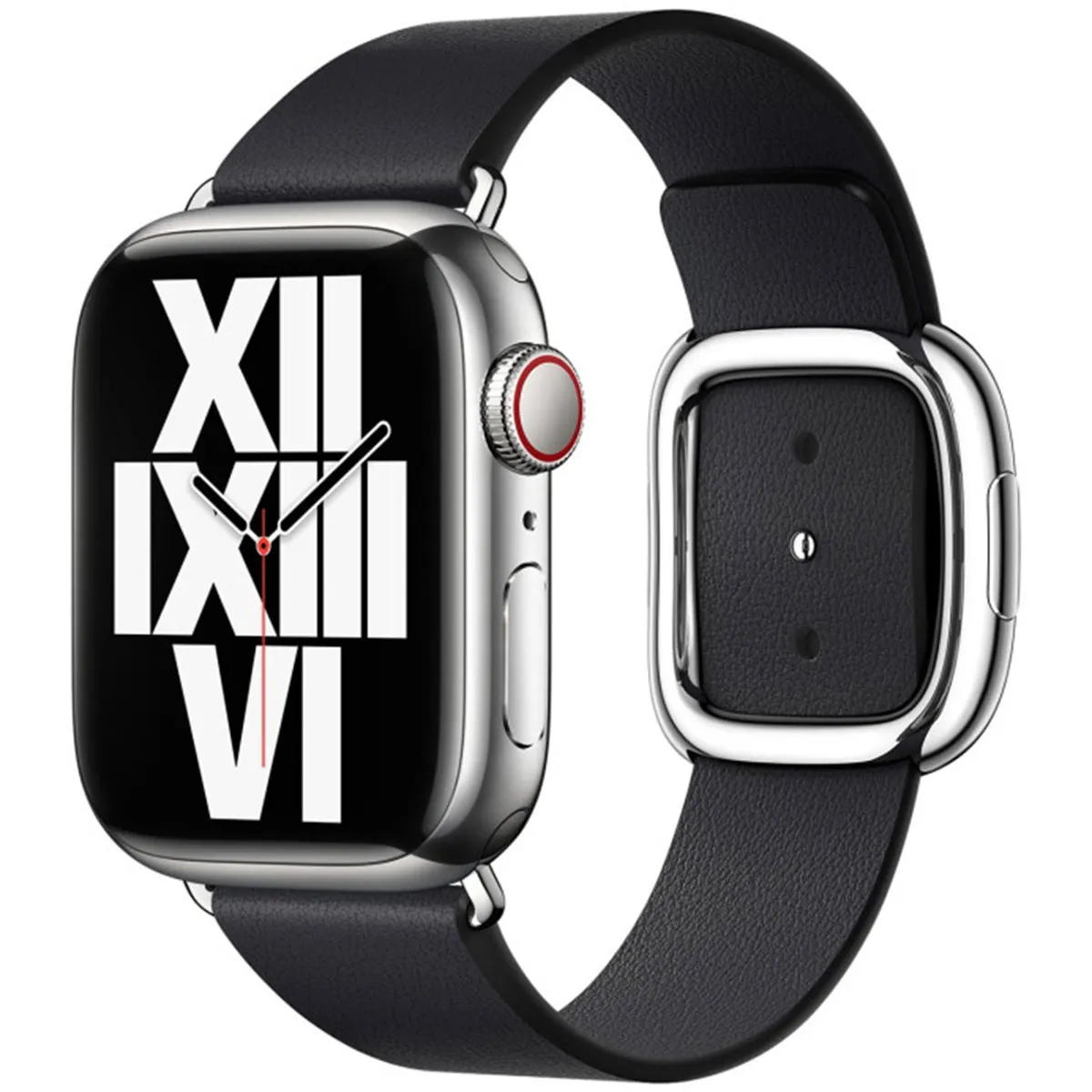 Bracelet Apple Watch 42mm Leather Band Modern Buckle