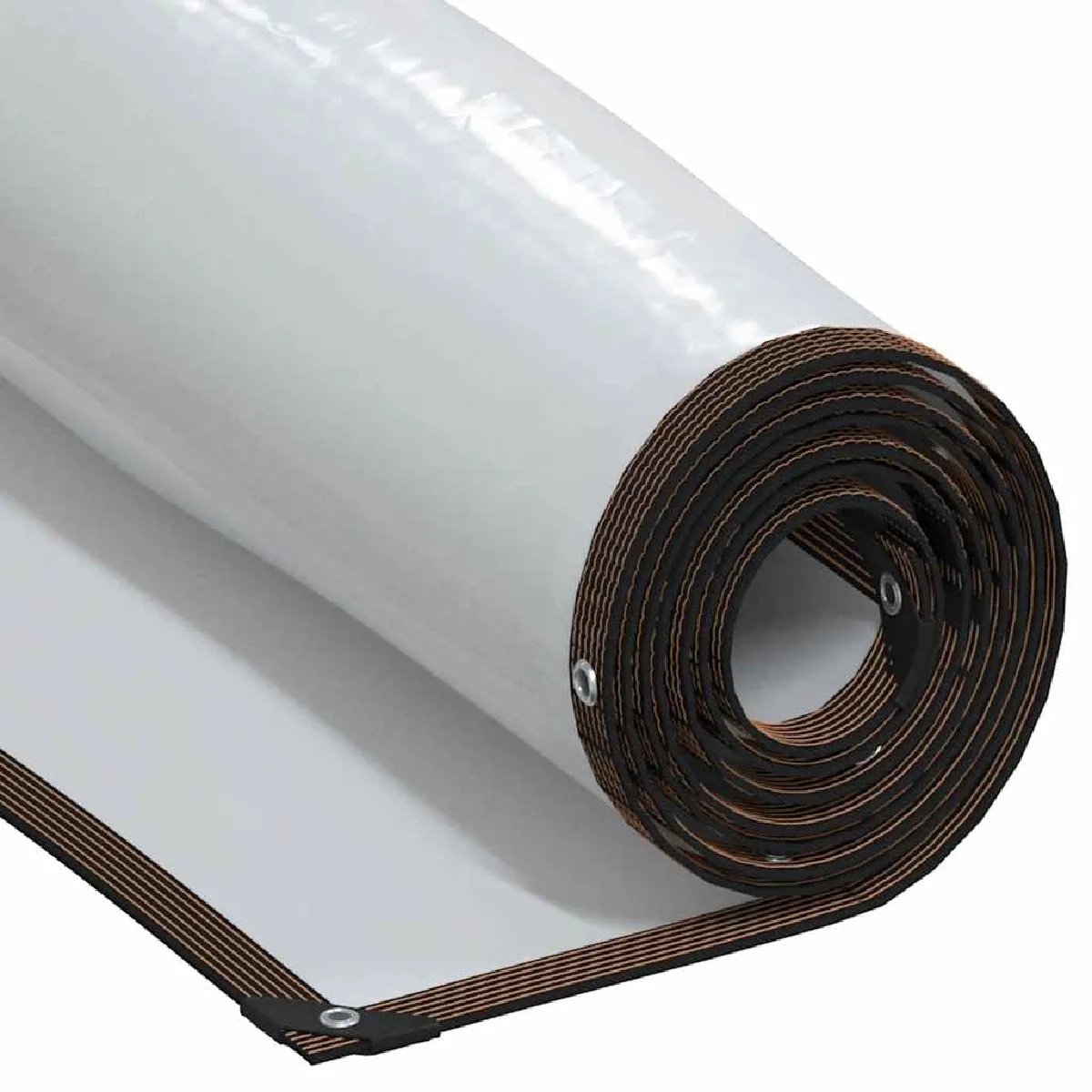 Vidaxl Bâche transparente avec œillets 5x10 m polyéthylène bâche claire 4018527