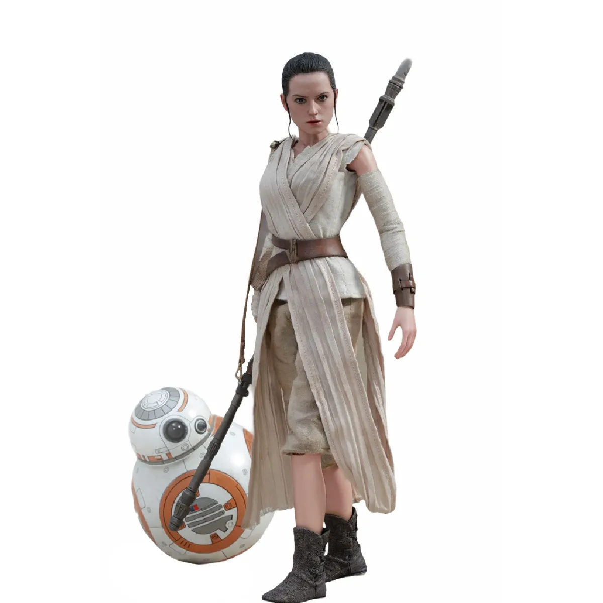 Hot Toys Figurine Rey Et Bb-8 Star Wars 1/6
