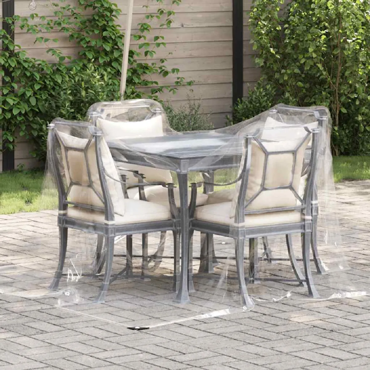 VIDAXL - Bâche transparente - 2x3 m - PVC - Image 2