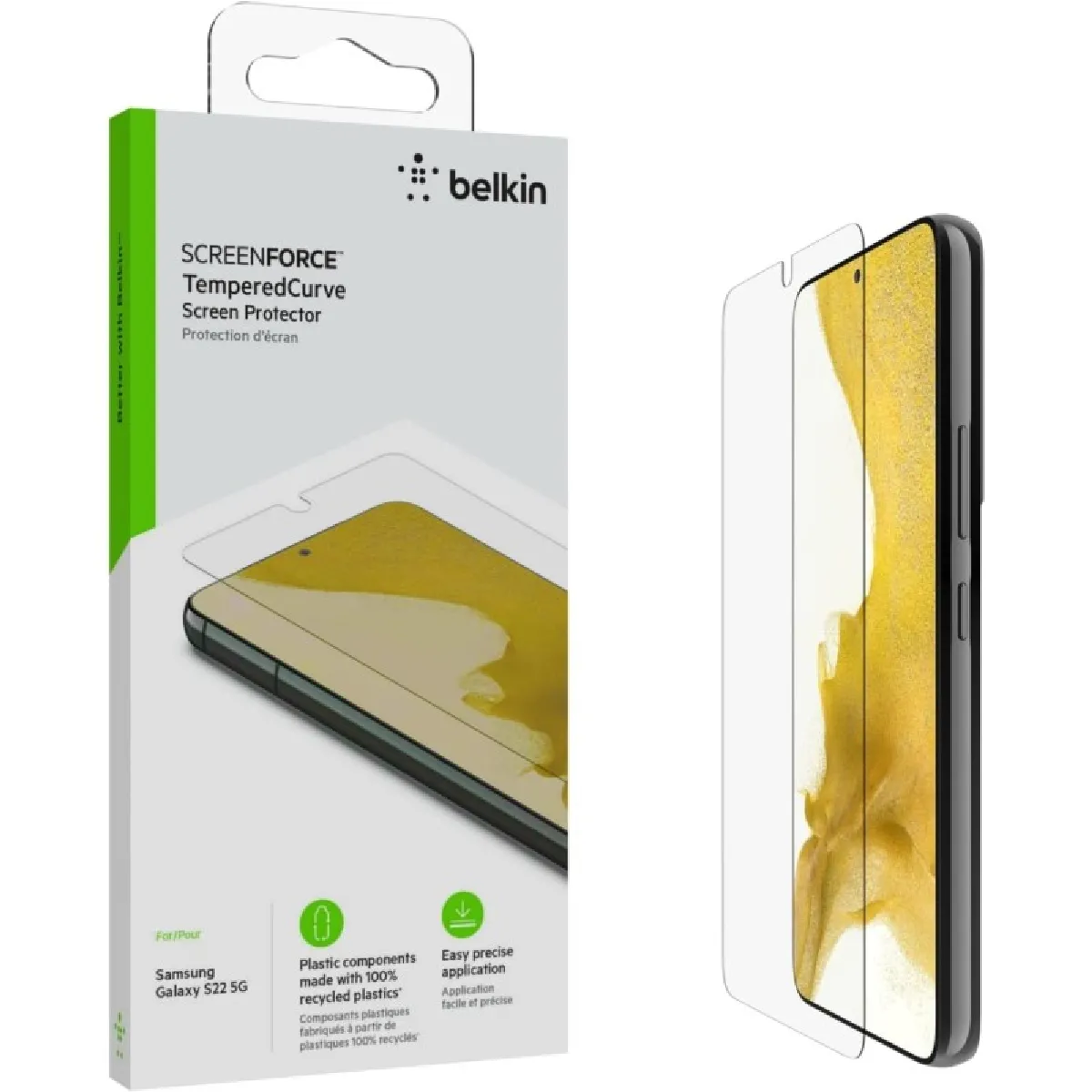 Belkin TempuredCurve Galaxy S22 5G Edge Protection