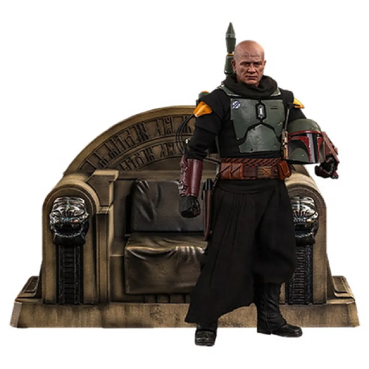 Hot Toys Figurine 1/6 Star Wars Boba Fett Trône Deluxe