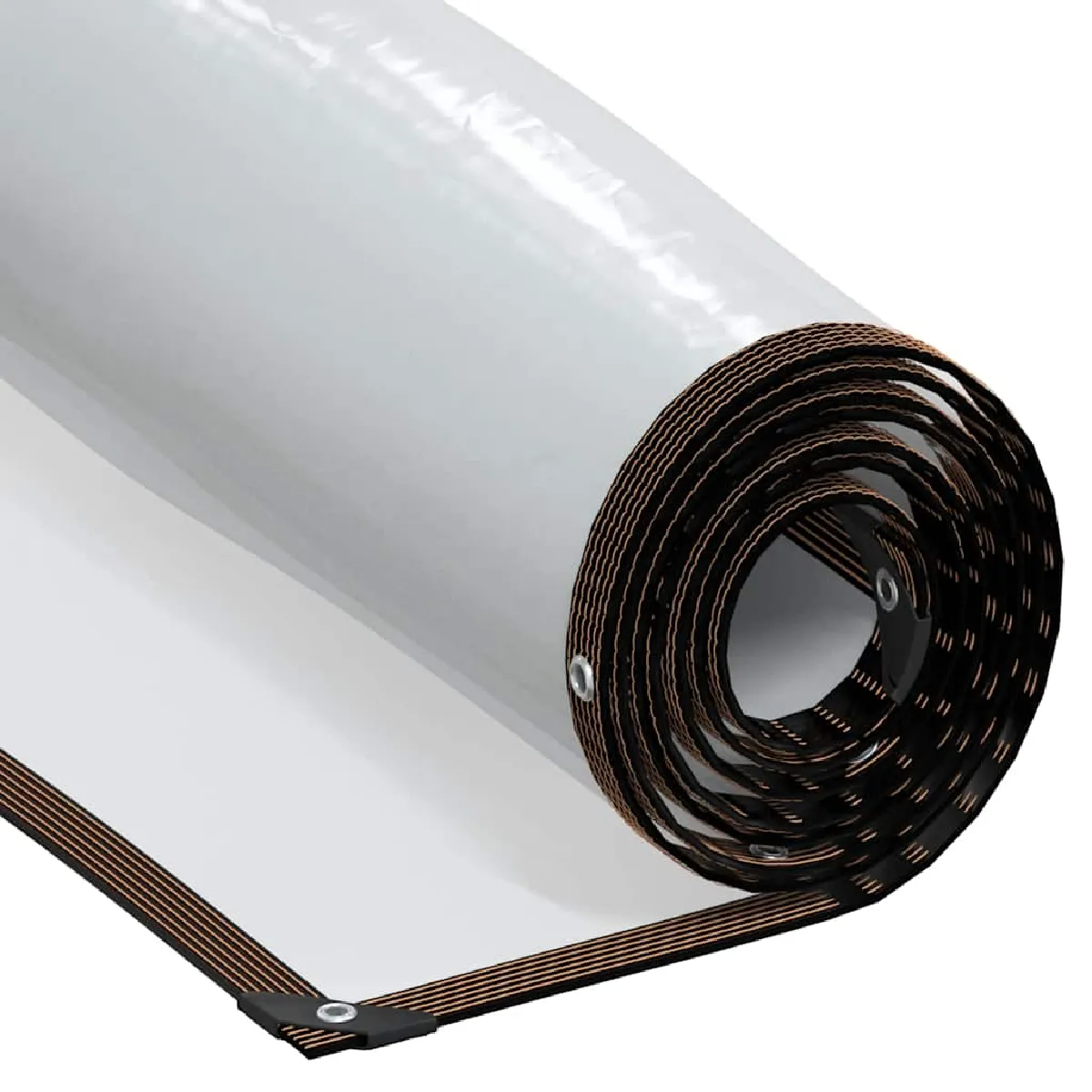 vidaXL Bâche transparente 3x3 m - Polyéthylène
