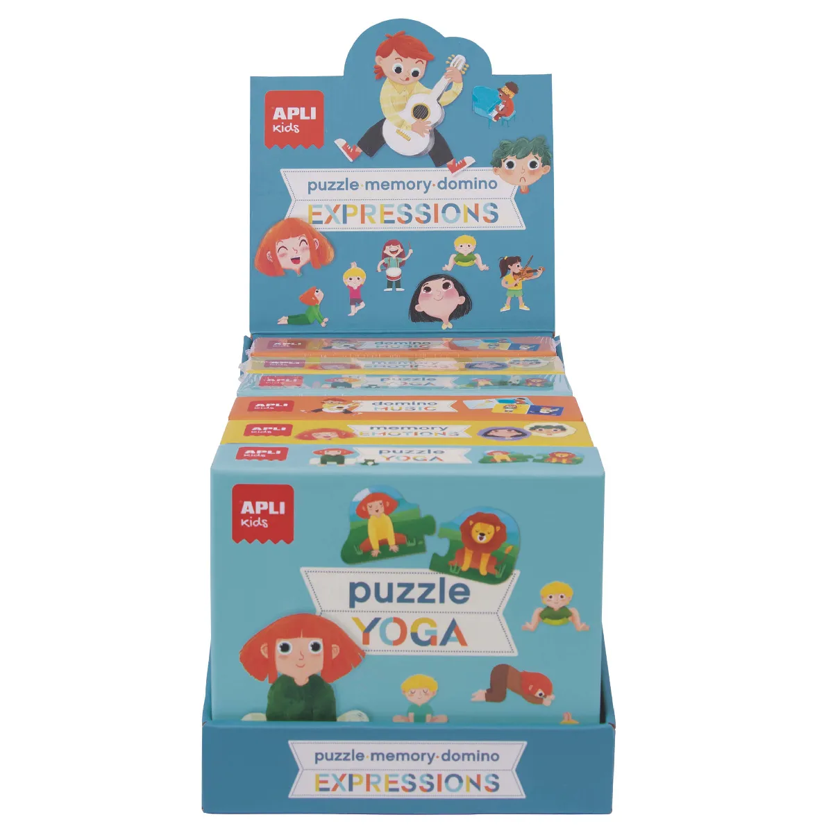 Jeu de société APLI Kids Display Expressions Collection 3 ans - Image 2