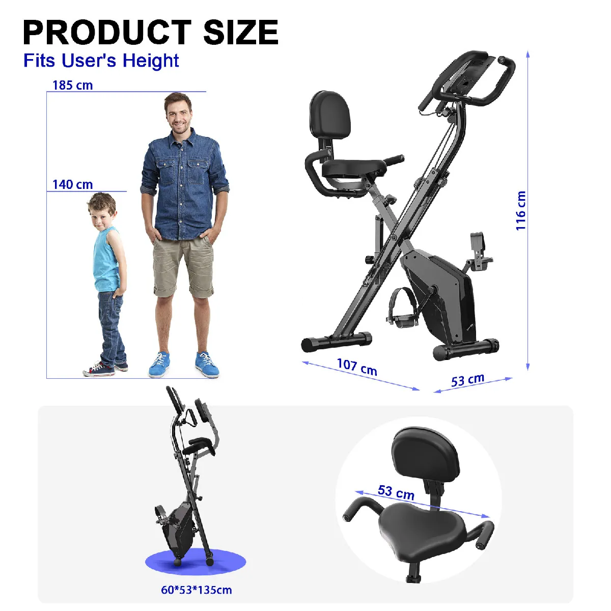 Vélo d'appartement pour cardio-training