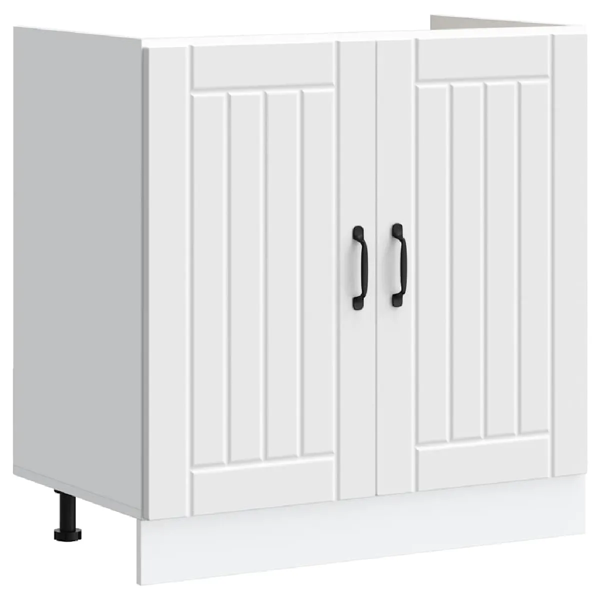 VidaXL Meuble de lavabo Lucca - Blanc
