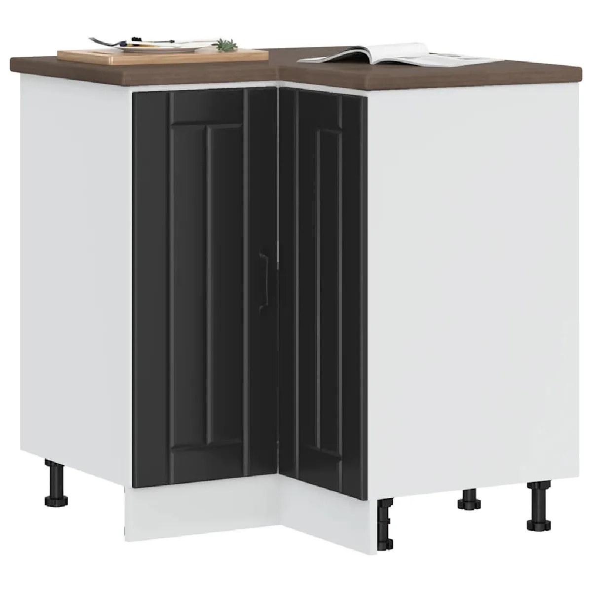 vidaXL Armoire d'angle Lucca