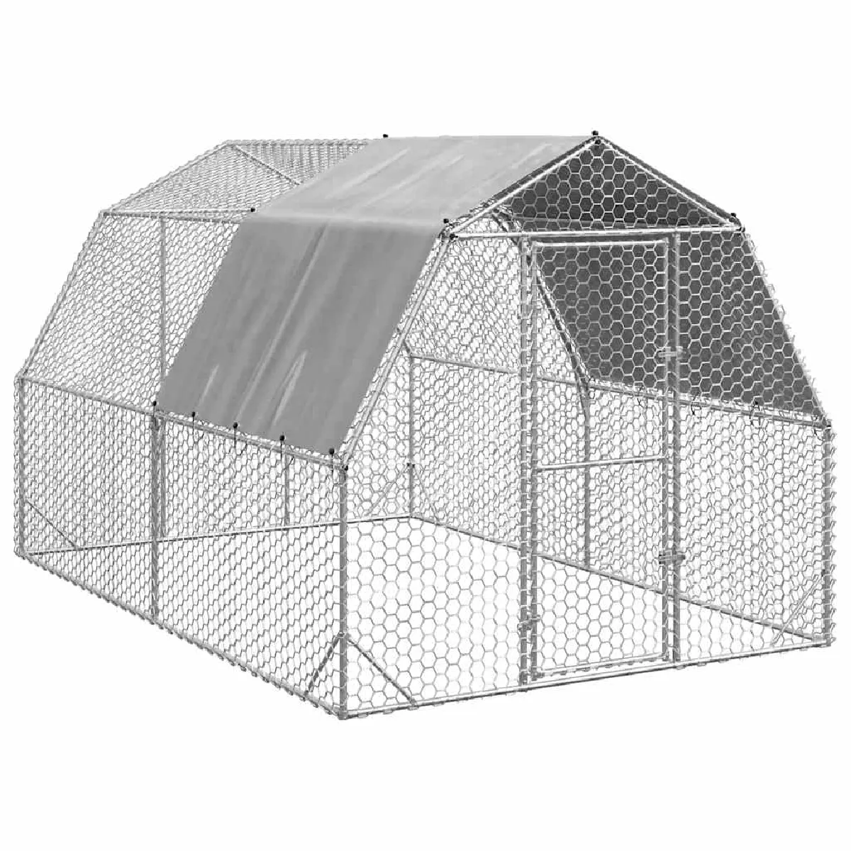 vidaXL Poulailler avec toit 2.5x4x2.25 - vue 3