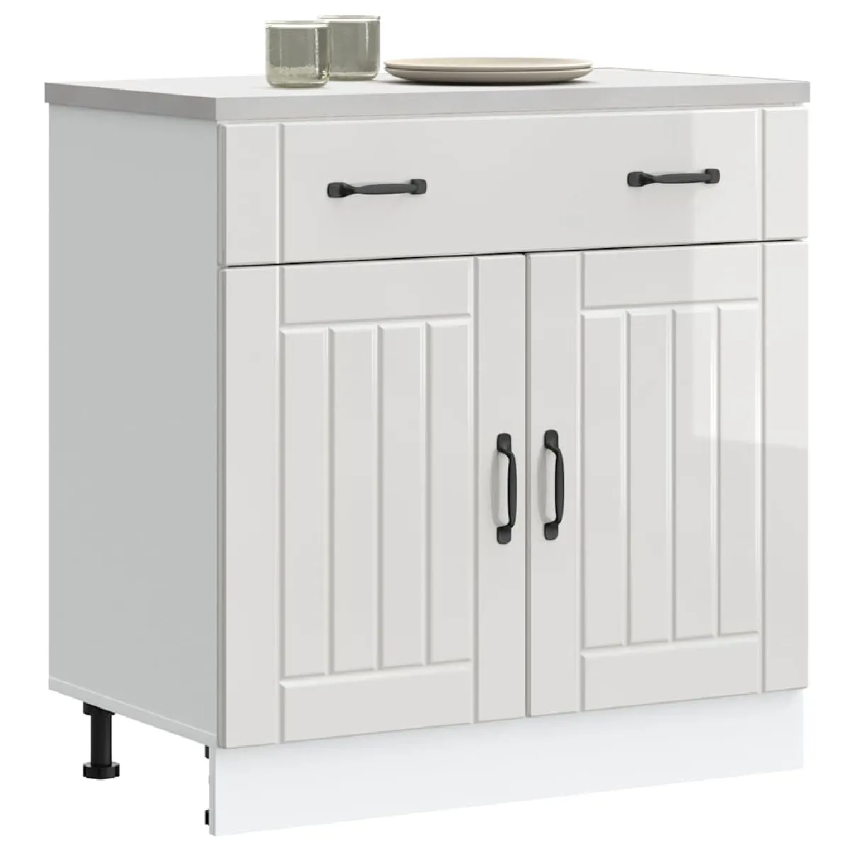 vidaXL Armoire de Cuisine Lucca - vue 4