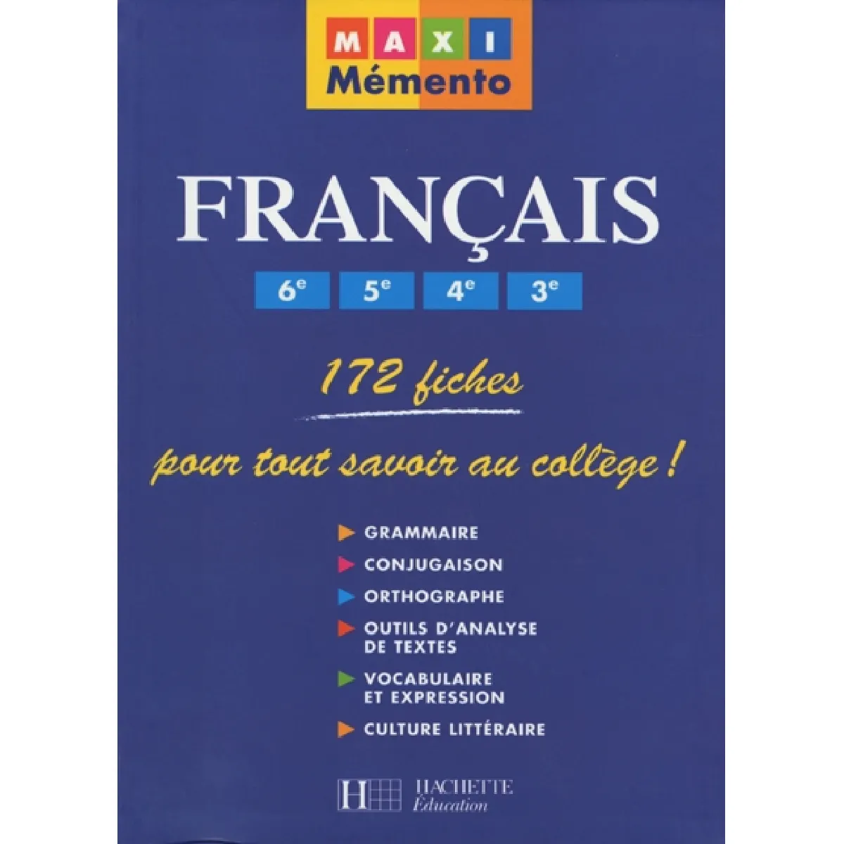 Français 6e, 5e, 4e, 3e
