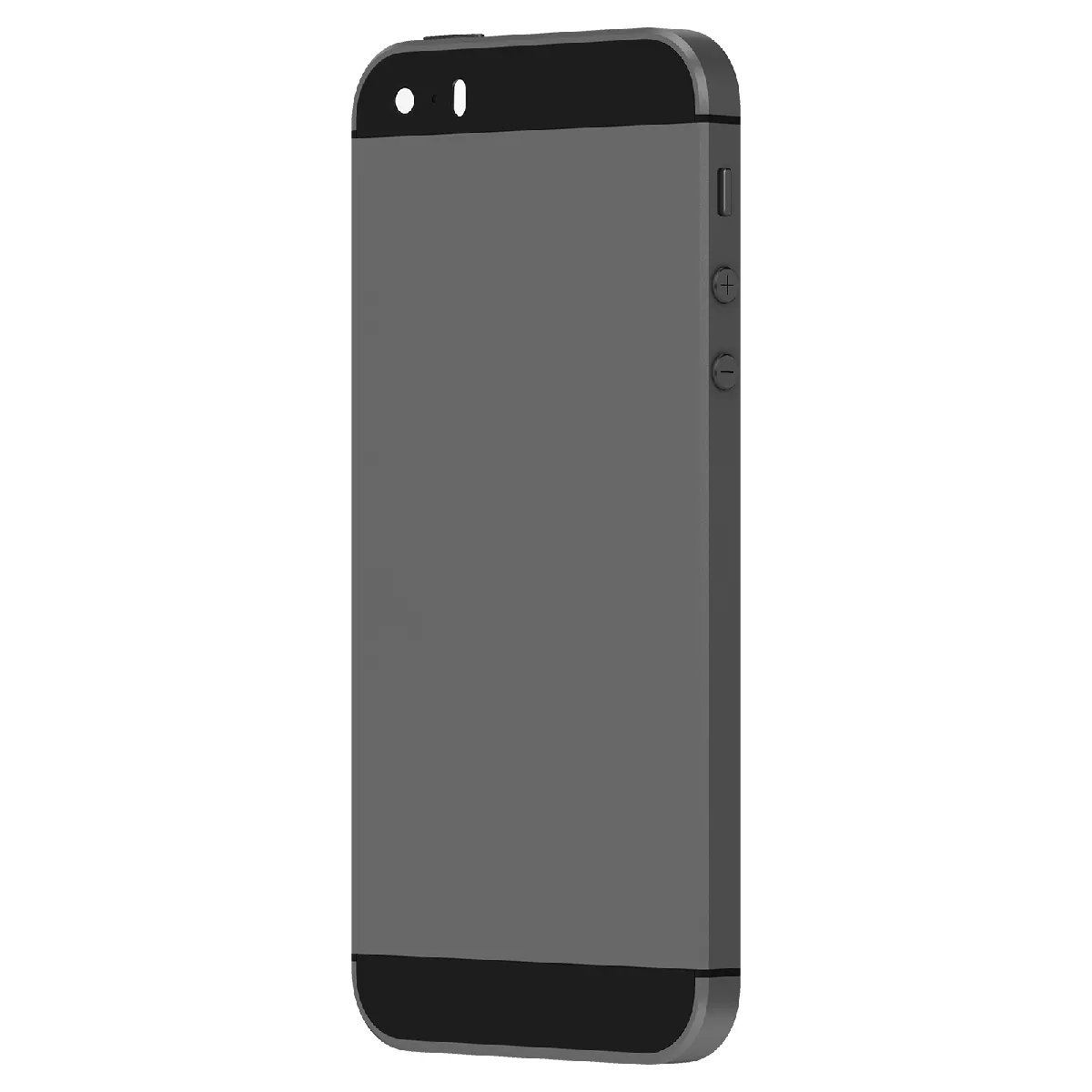 Non Communiqué Noir Châssis Iphone Se Avec Vitre Arrière De Remplacement Clappio - Image 2