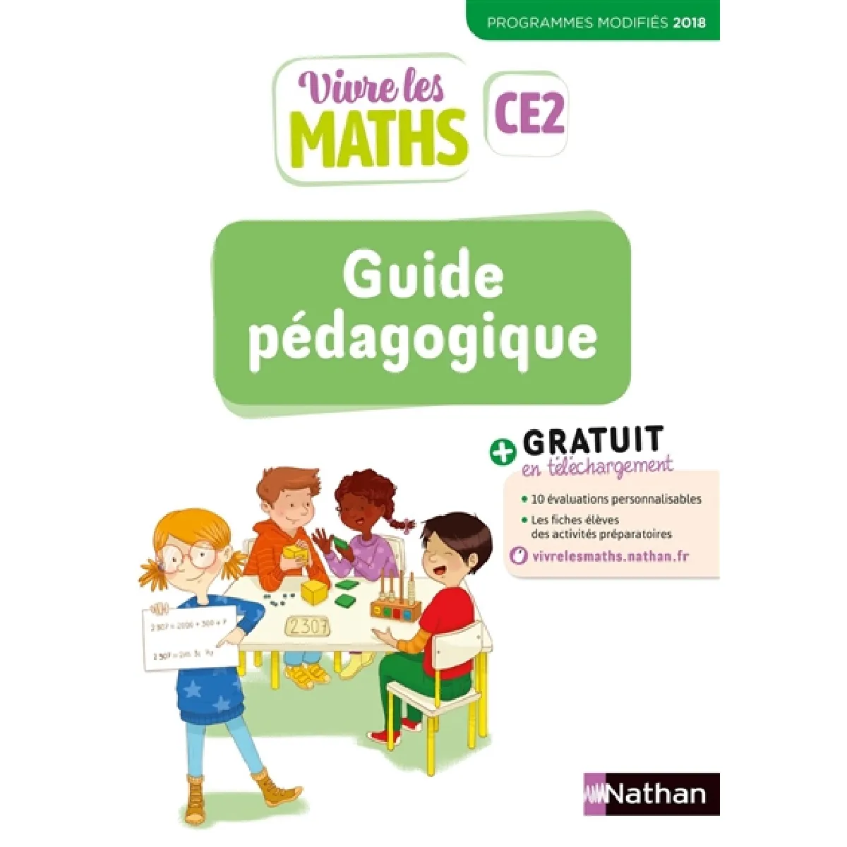 Jacqueline Jardy, Jacky Jardy, Thierry Fayette, Loïc Rouy Vivre Les Maths Guide Pédagogique Ce2 2019 - Programmes Modifiées 2018 - Image 2