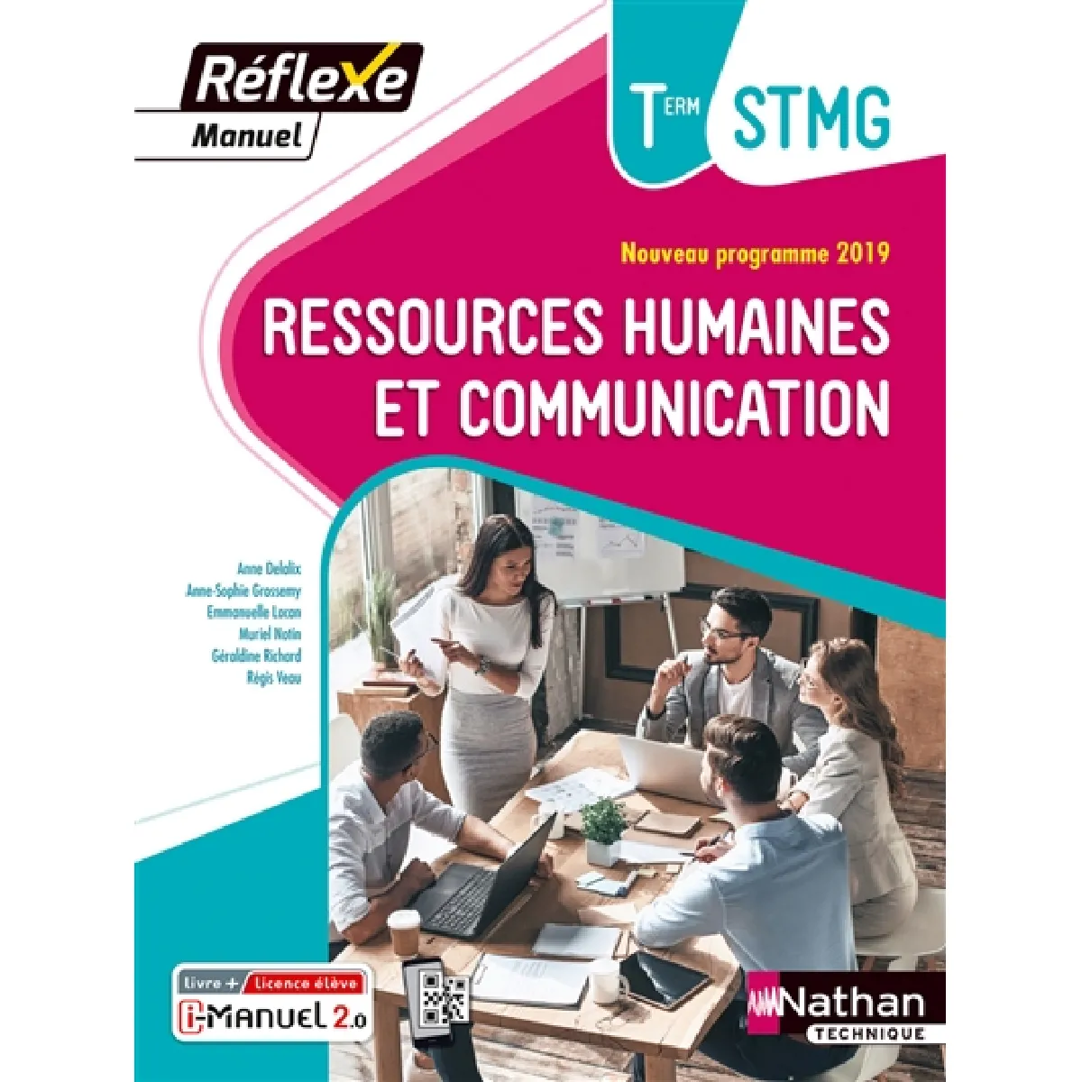 Ressources humaines et communication, terminale STMG : nouveau programme 2019