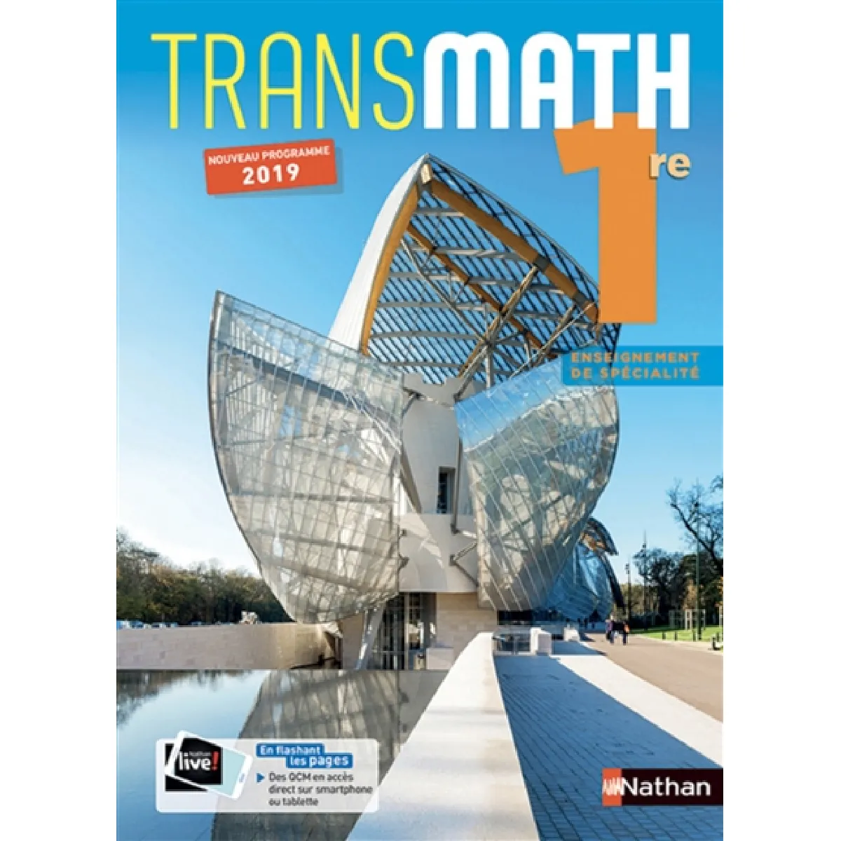 Nathan Clair Transmath 1Re - Manuel 2019 Manuel De L'élève, Edition 2019 - André Antibi - Relié - Scolaire / Universitaire - Image 3