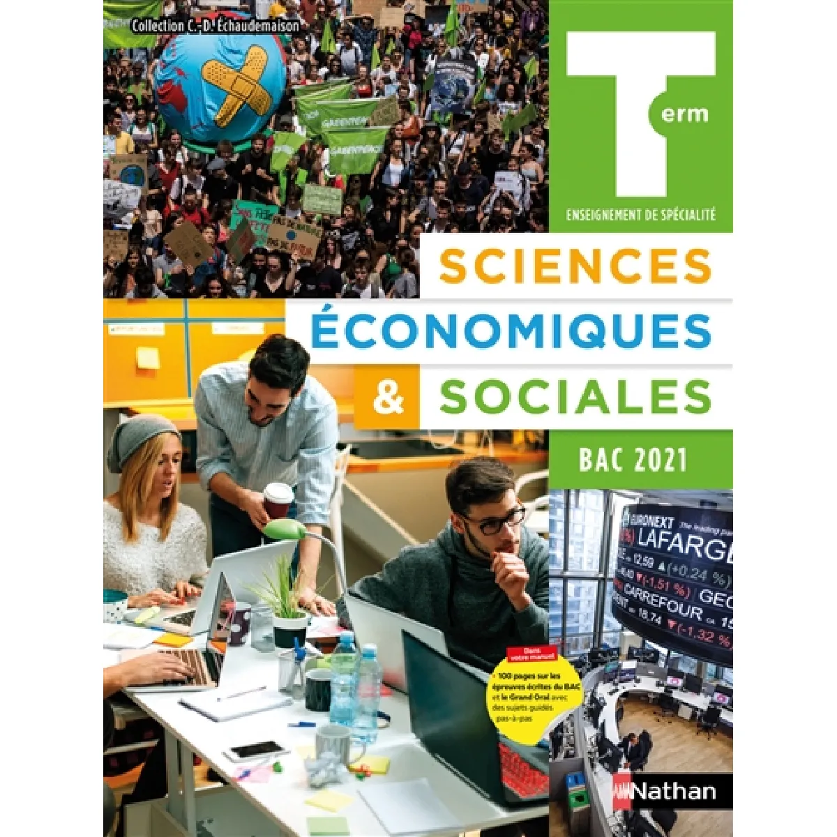 Sciences économiques & sociales terminale, enseignement de spécialité : bac 2021