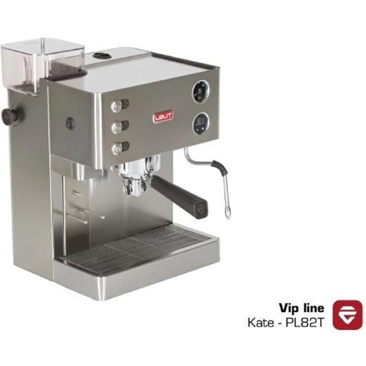 Lelit Machine Expresso Kate Pl82t - Avec Broyeur, Acier Inoxydable - Image 2
