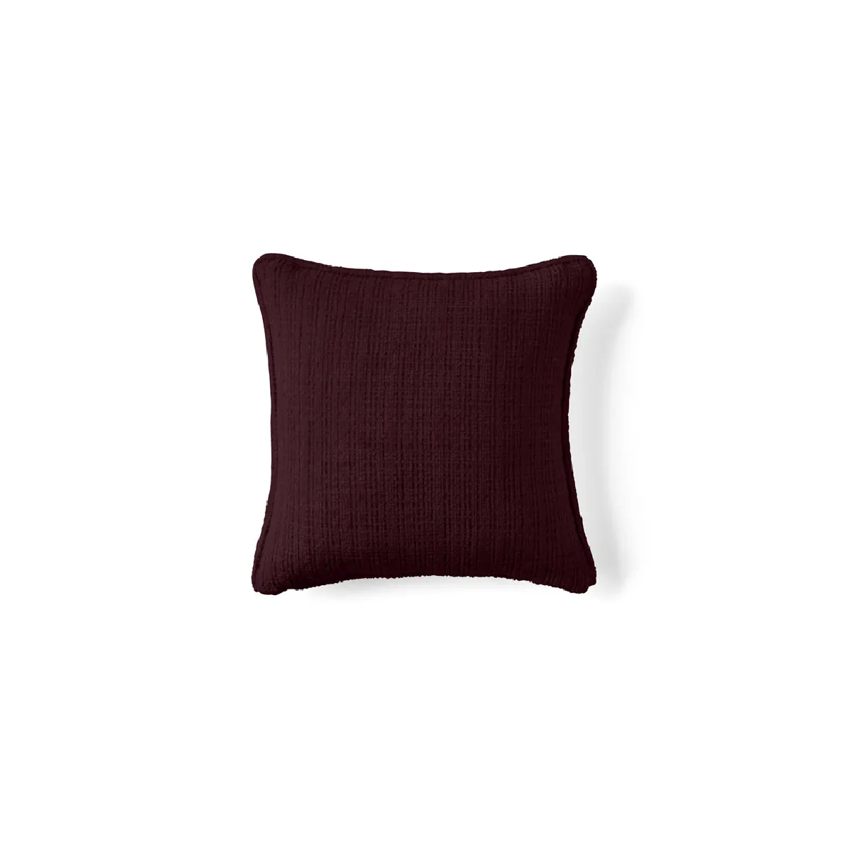 Non Communiqué Prune Miro - Coussin - En Velours Texturé - 40X40 Cm - Image 2